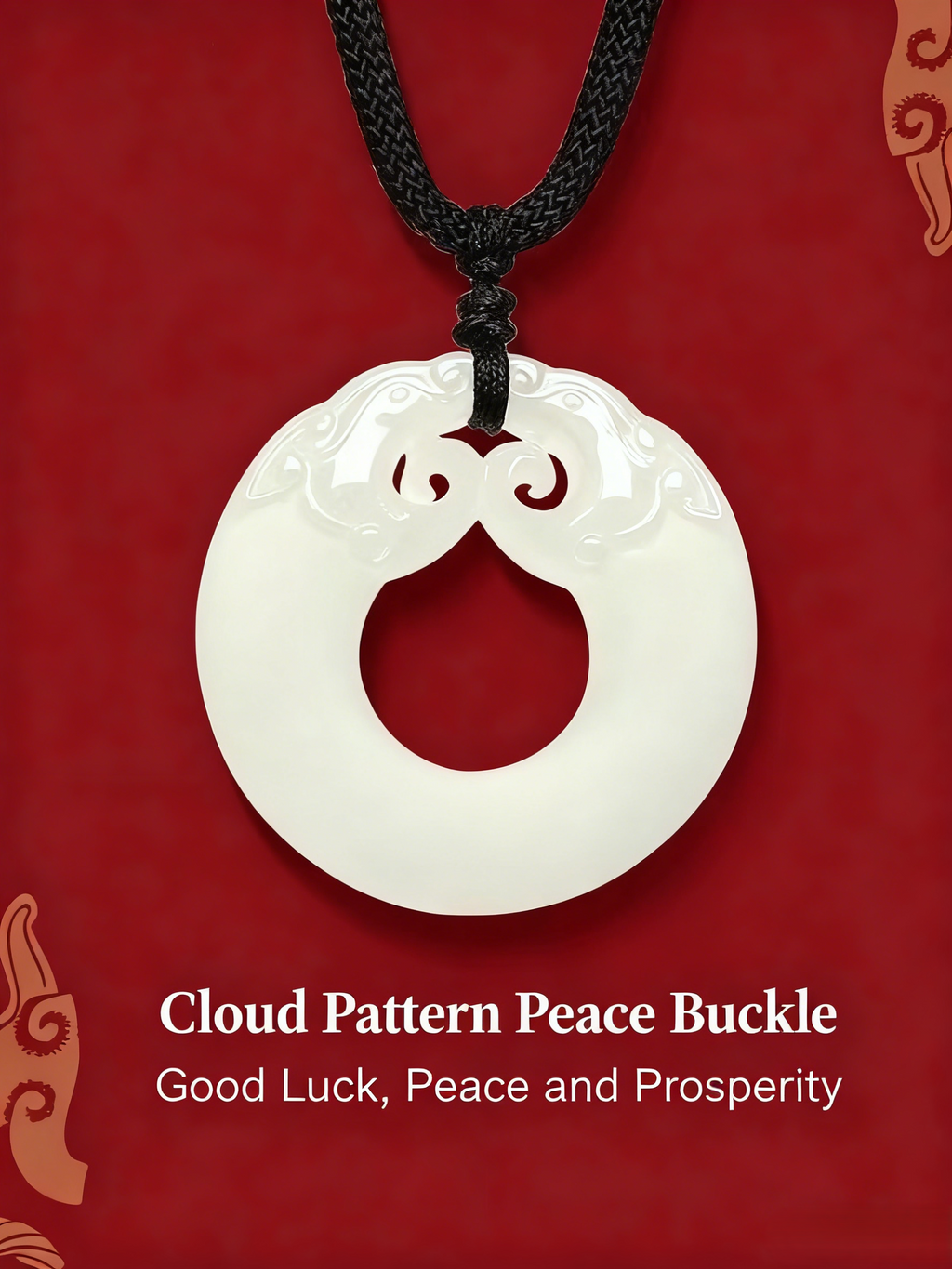 Hotan Jade Peace Knot Pendant
