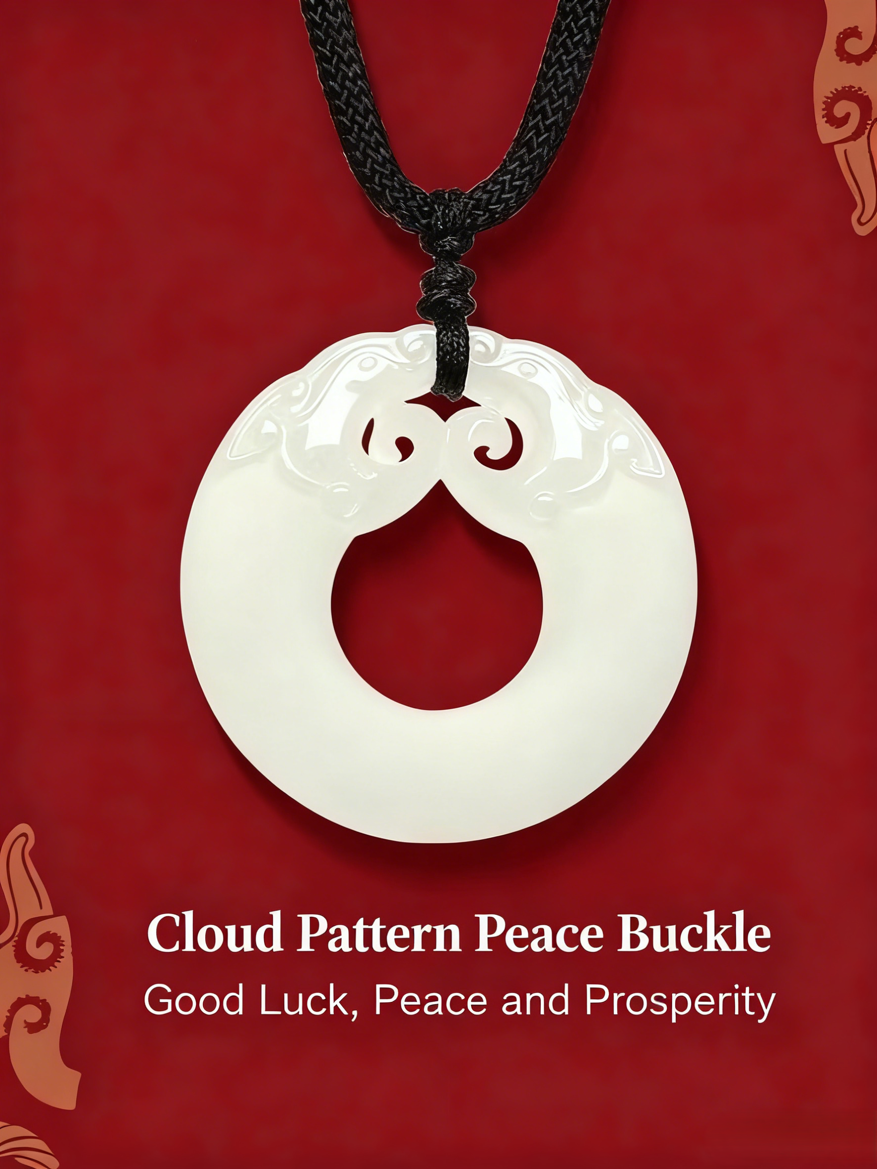 Hotan Jade Peace Knot Pendant
