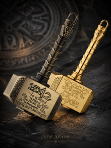 Hammer Metal Cube Desk Toy