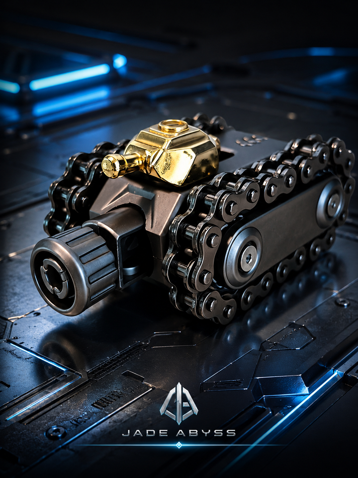 Tank Dual-Barrel Metal EDC Fidget Toy