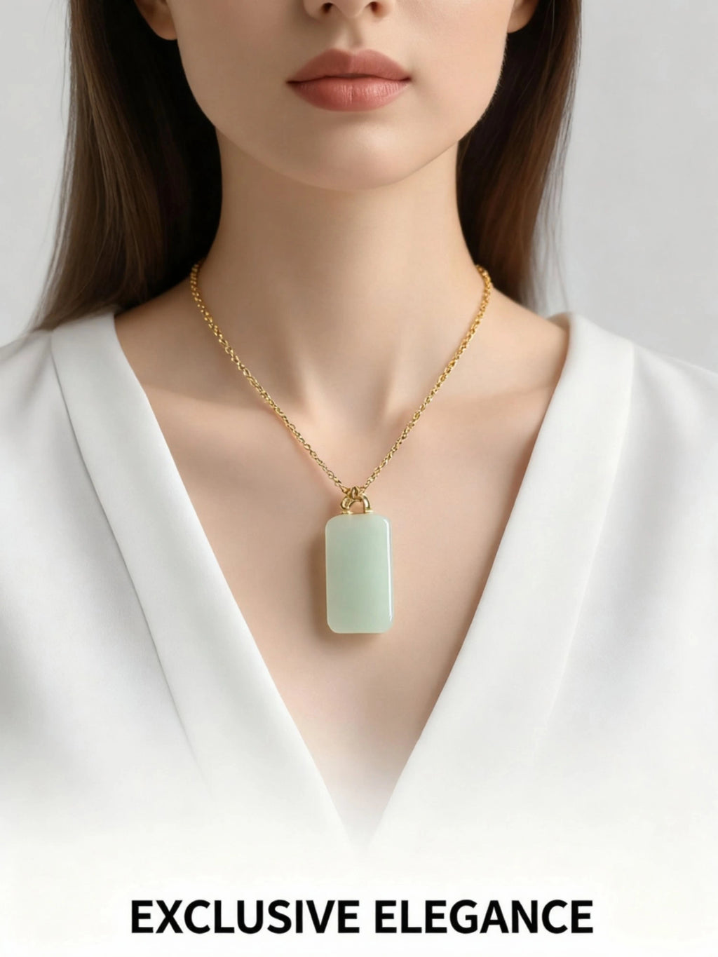 Jade Peace Amulet Pendant