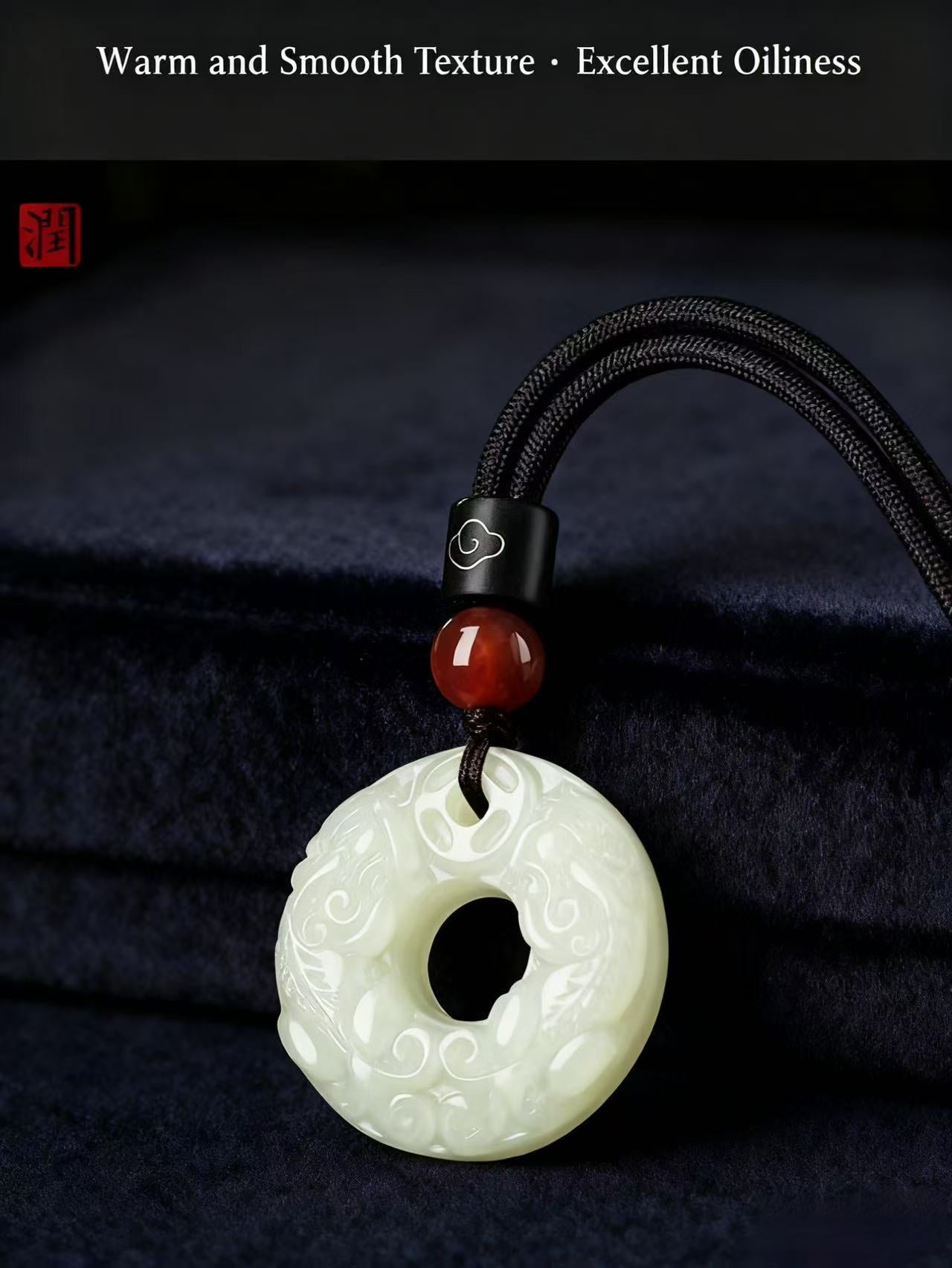 Peaceful Jade Pi Xiu Talisman