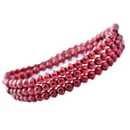 Natural Crystal Garnet Bracelet