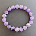 Dreamy Amethyst Bracelet - Simple &amp; Sophisticated Amethyst Stone Bracelet for Everyday Wear - Versatile &amp; Comfortable Jewelry Accessory for Casual &amp; Formal Looks