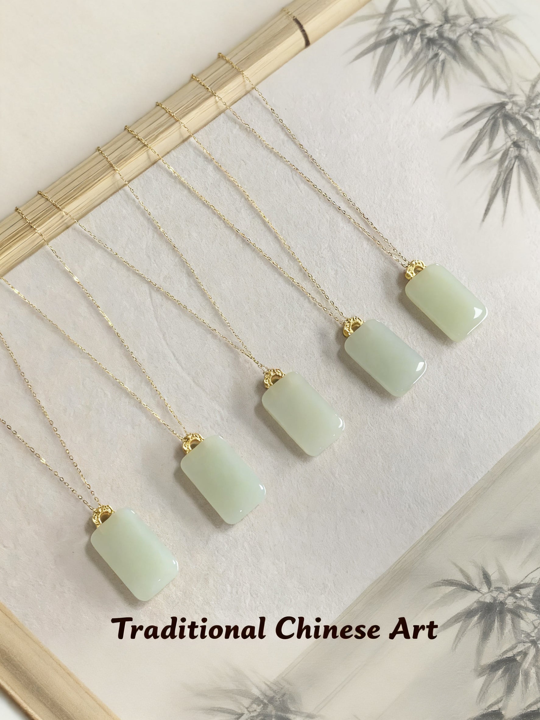 Jade Peace Amulet Pendant