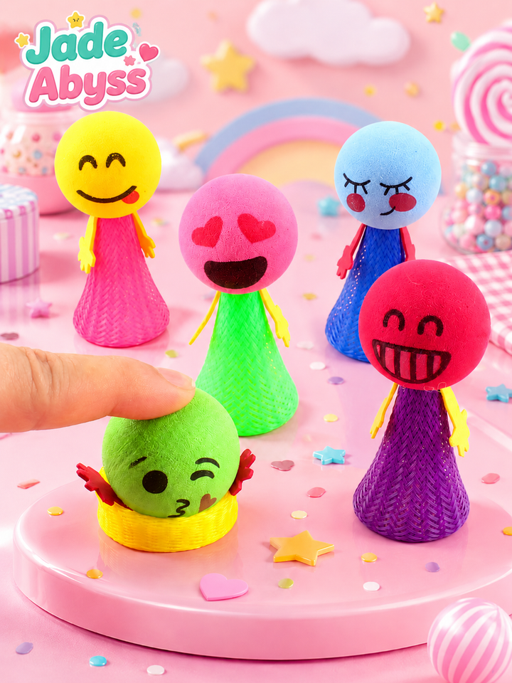 5-Piece EVA Stress-Relief Slime Set – Multi-Color Party Gifts