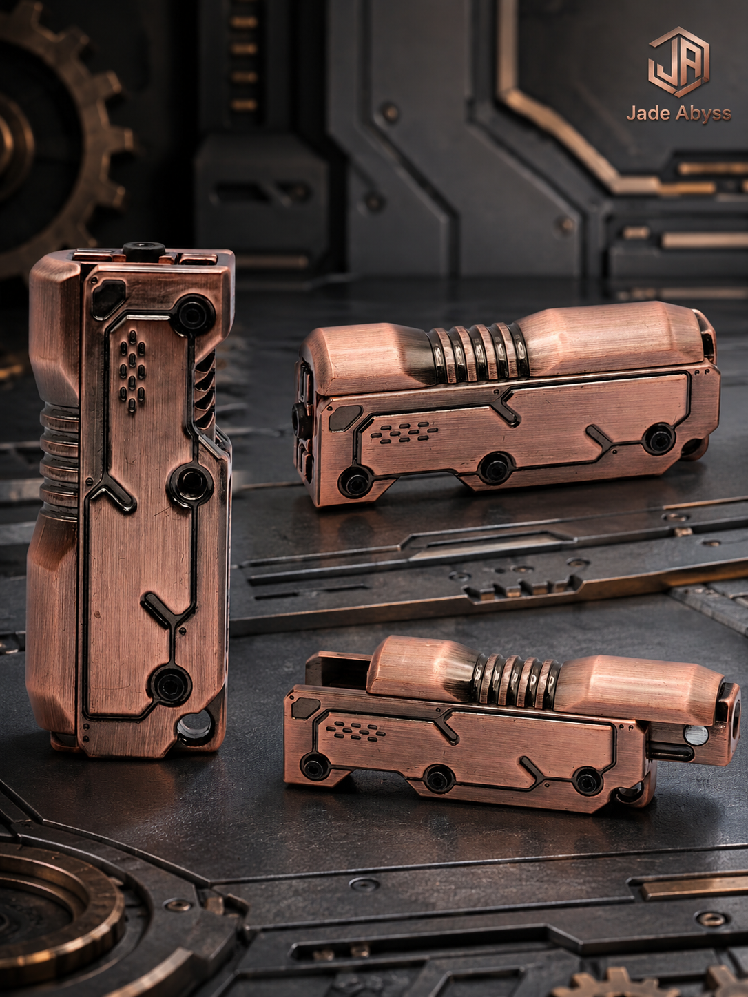 EDC Metal Sliding Spinner – Portable Stress Relief Toy