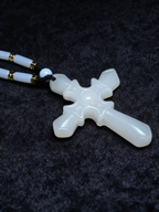 Sacred Jade Crucifix