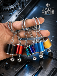 Metal Gearbox Fidget Keychain – Car Enthusiast Gift