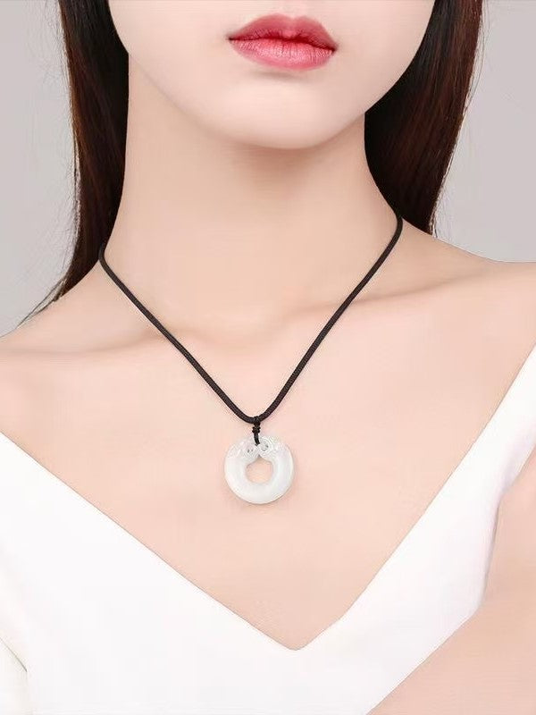 Hotan Jade Peace Knot Pendant