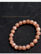 Sun Orange Moonlight Crystal Bracelet