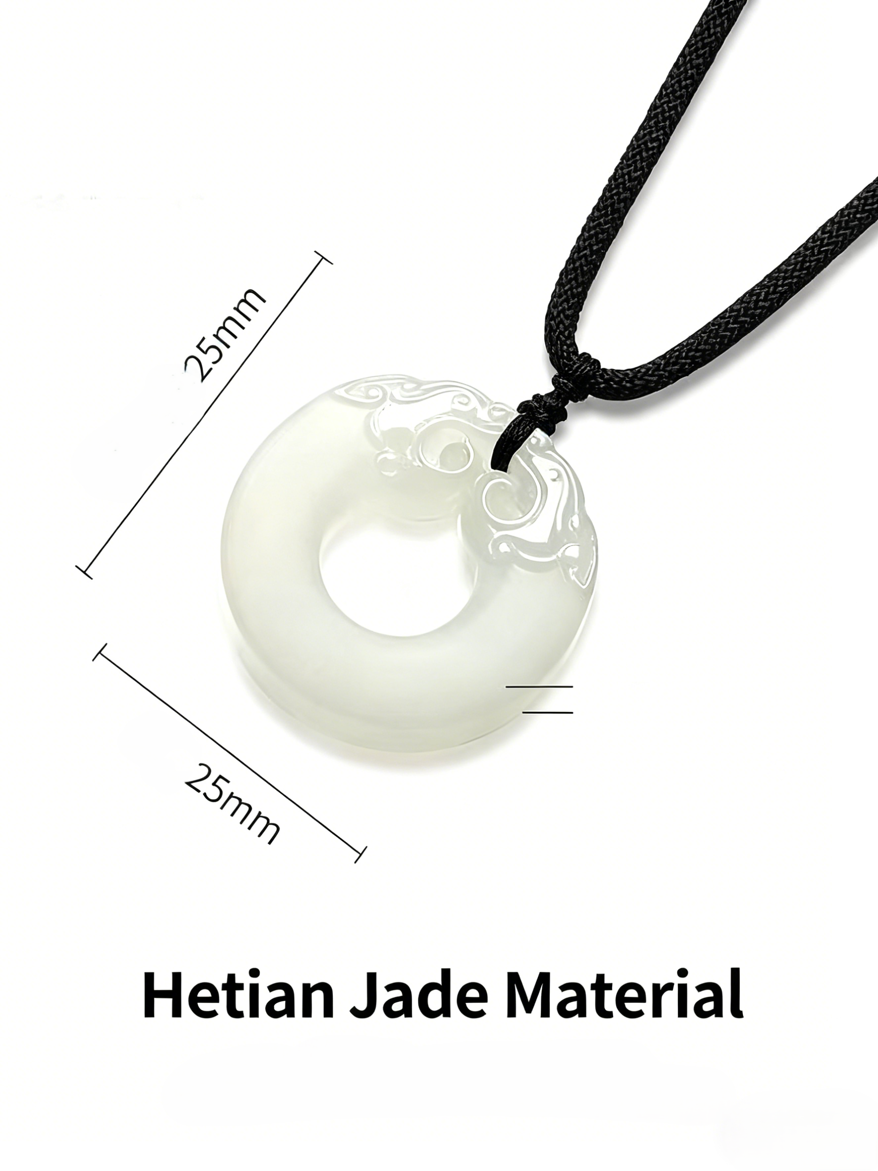 Hotan Jade Peace Knot Pendant