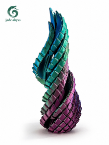 3D Dragon Egg Stress-Relief Toy, Single Piece, Rotating Transforming Ball, Creative Kids Puzzle Gift