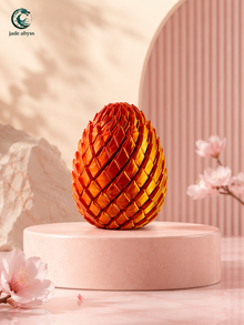 3D Dragon Egg Stress-Relief Toy, Single Piece, Rotating Transforming Ball, Creative Kids Puzzle Gift