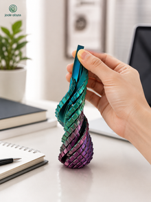 3D Dragon Egg Stress-Relief Toy, Single Piece, Rotating Transforming Ball, Creative Kids Puzzle Gift