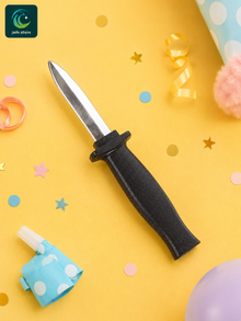 Retractable Prank Knife Toy, Single Piece, Press-to-Retract Magic Prop for Party Jokes