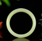 Moonlit Jade Bangle