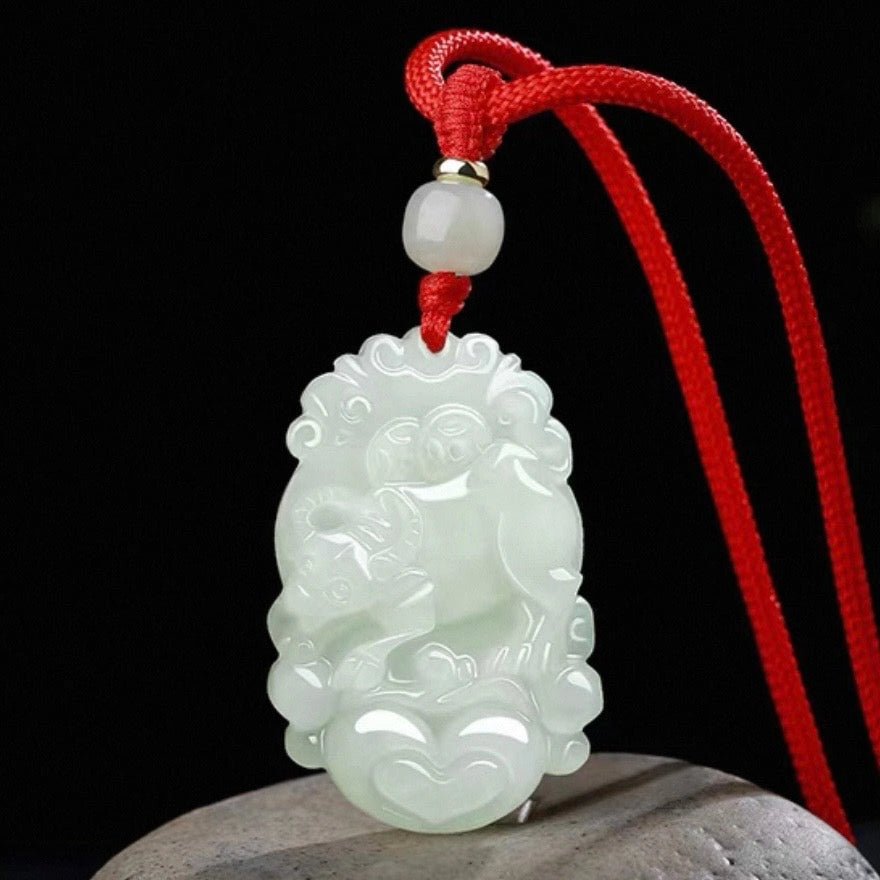 Zodiac Jade Pendants