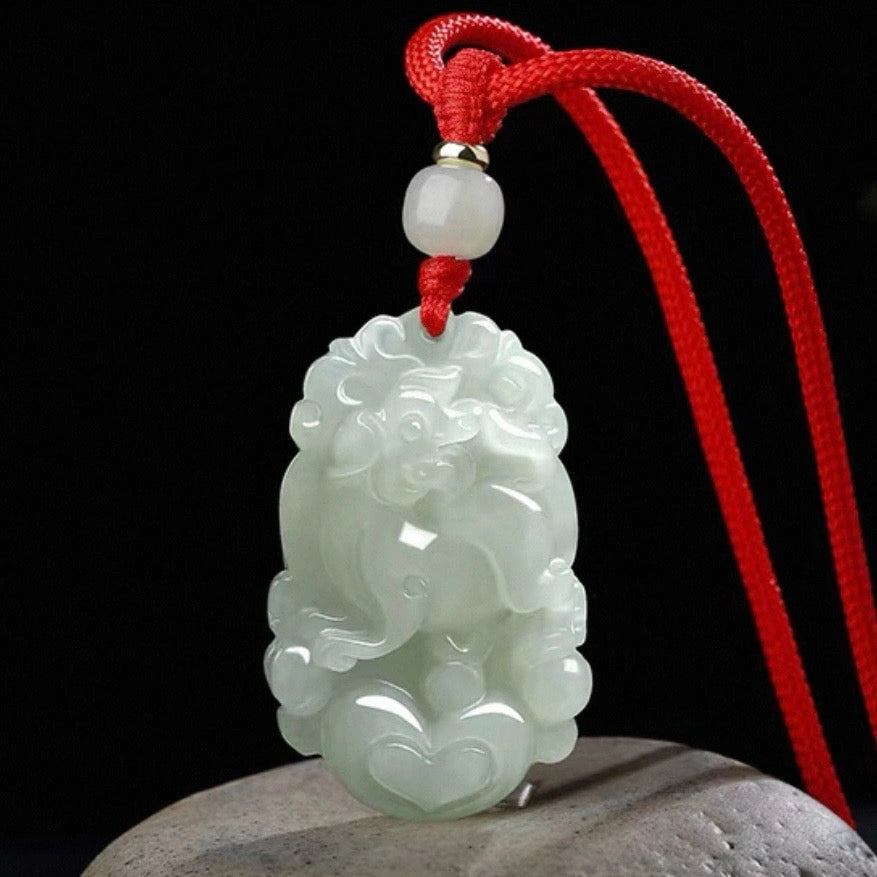 Zodiac Jade Pendants