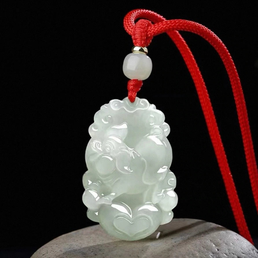 Zodiac Jade Pendants