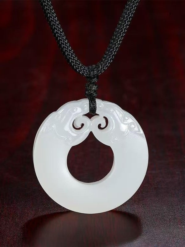 Hotan Jade Peace Knot Pendant