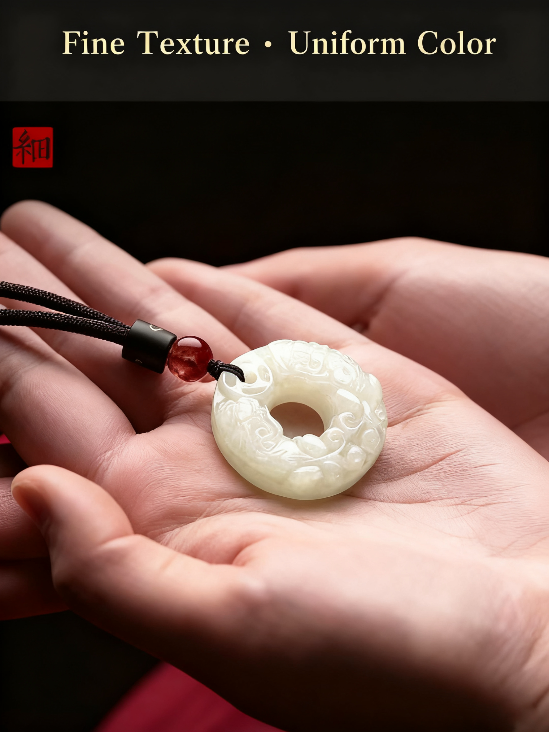 Peaceful Jade Pi Xiu Talisman
